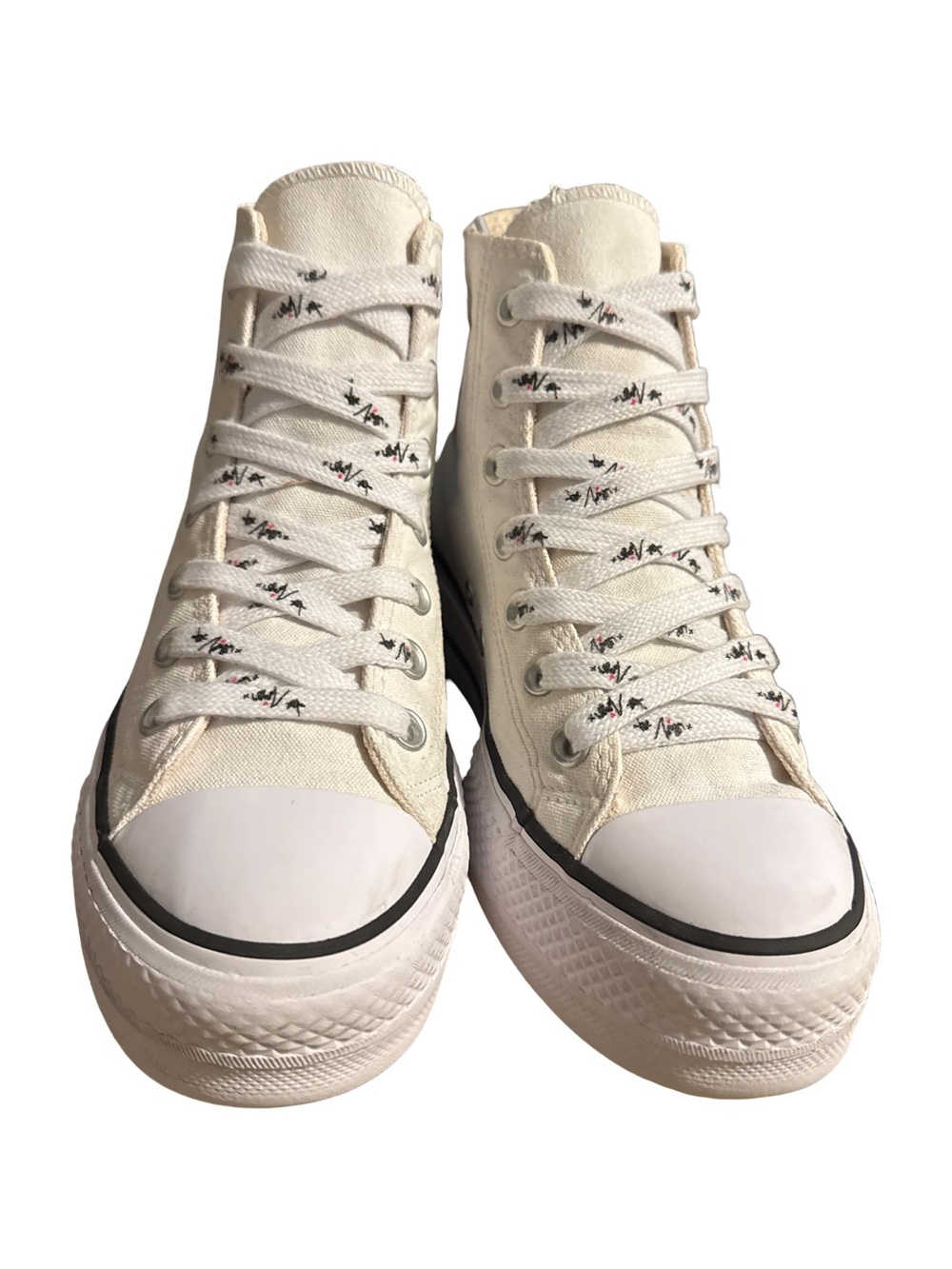 White High Top Converse